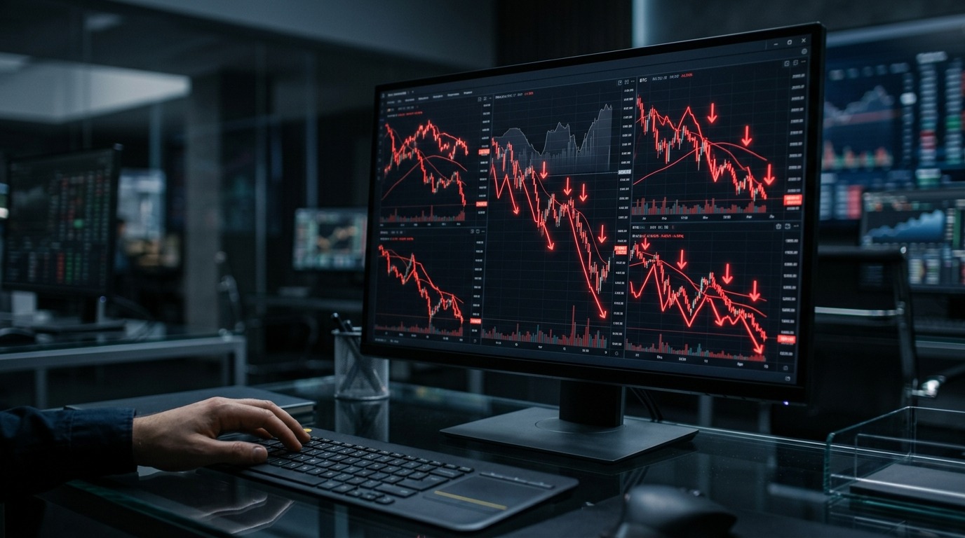 Падение крипторынка после новостей о провале мирных переговоров