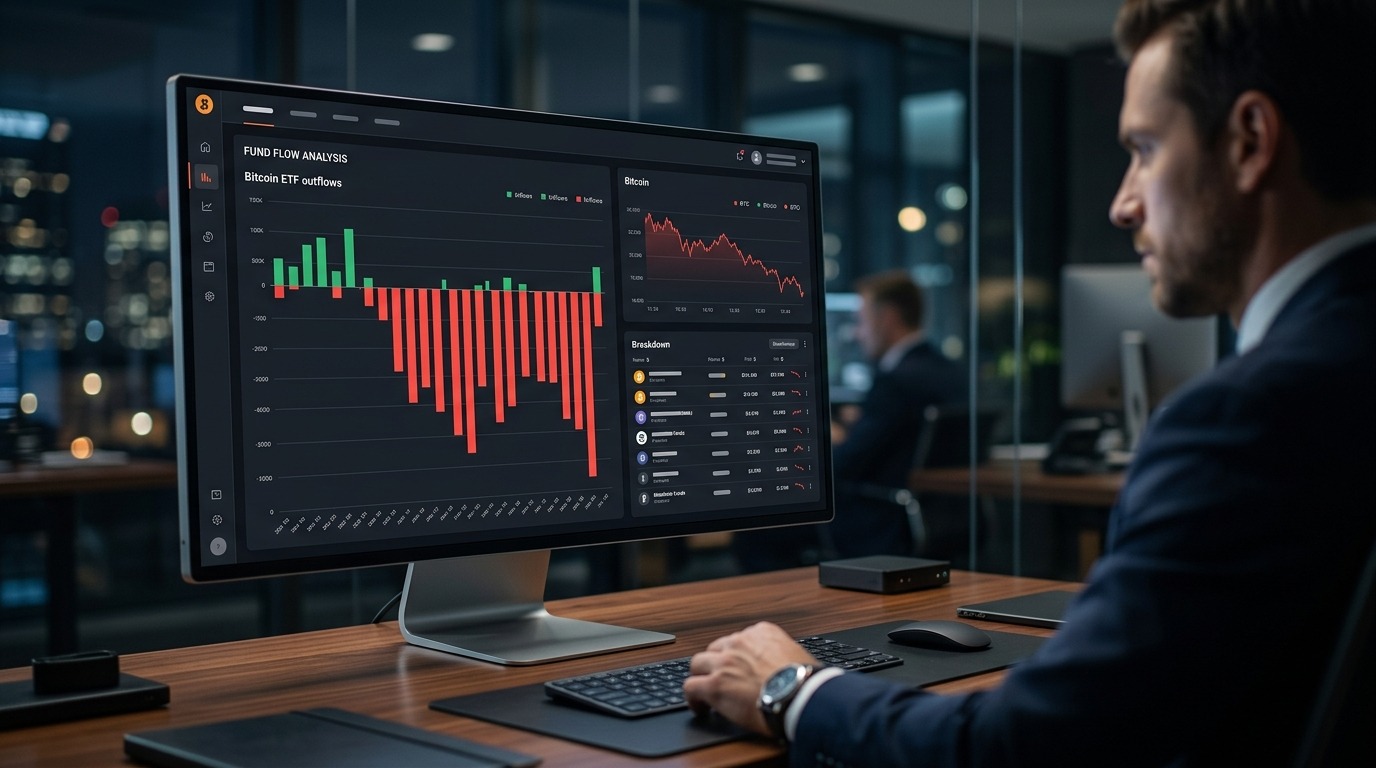 Серия оттоков из спотовых Bitcoin ETF в мае 2026 года