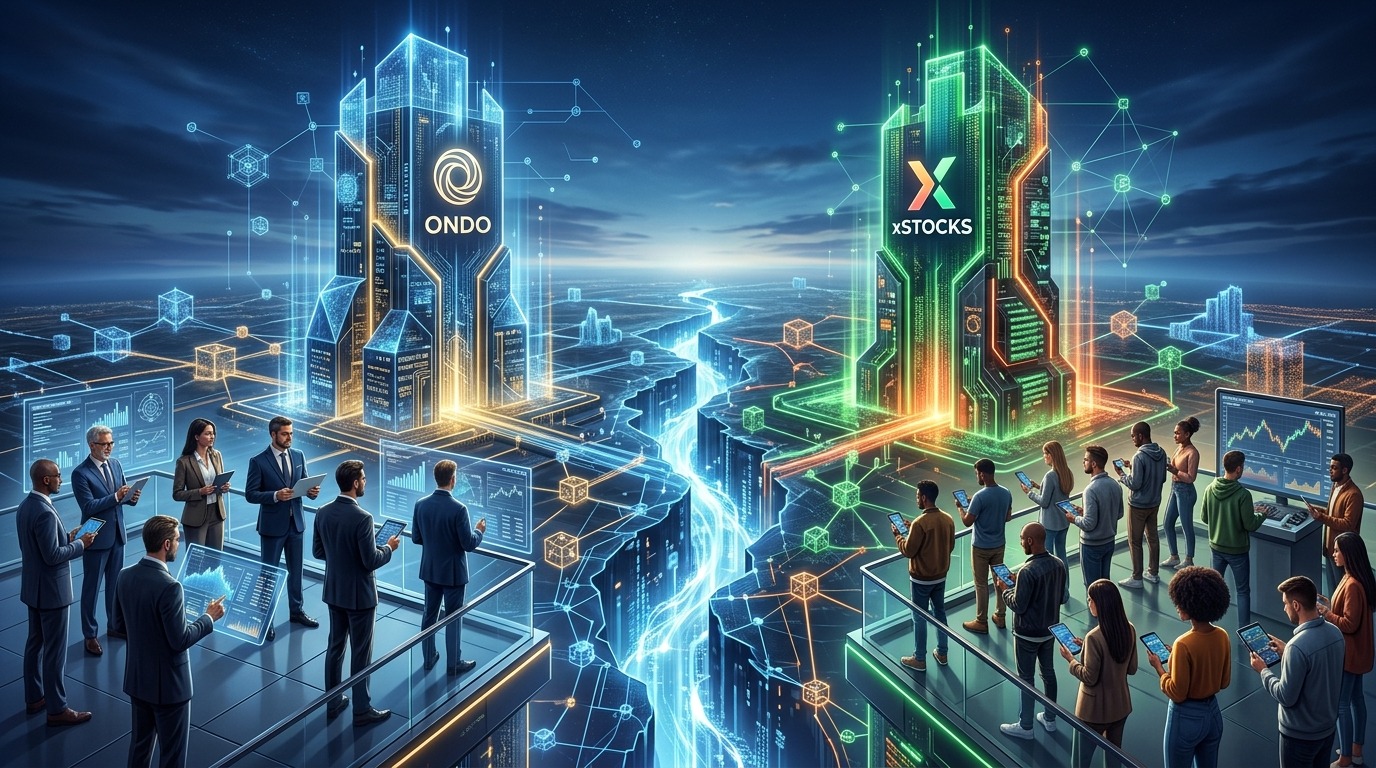 Ondo Finance и xStocks конкурируют за лидерство в токенизации акций