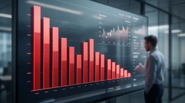 Биткойн и эфир ведут волну ликвидаций на 1 млрд долларов на фоне продолжения волатильности AI-торговли. Фото.