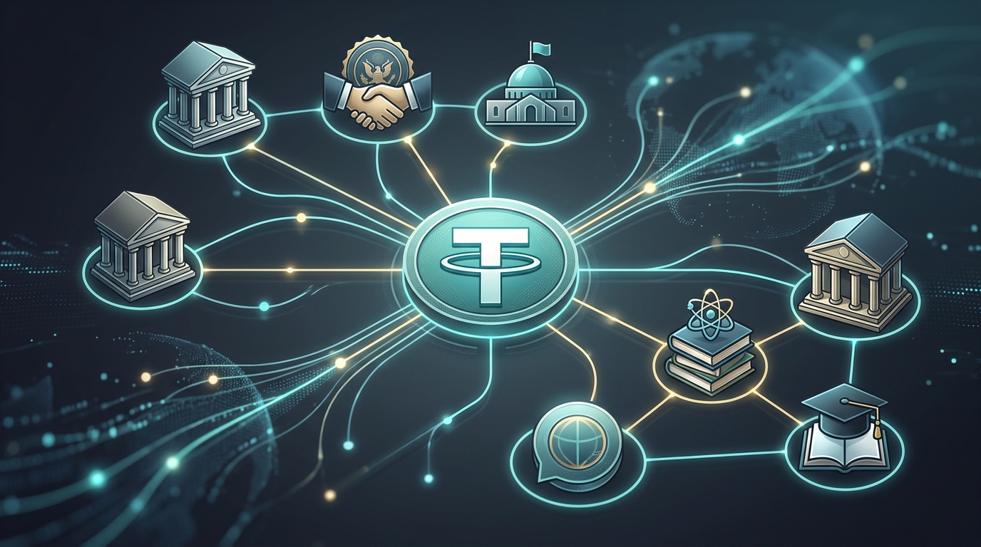 Tether расширяет сеть партнёрств с государственными структурами