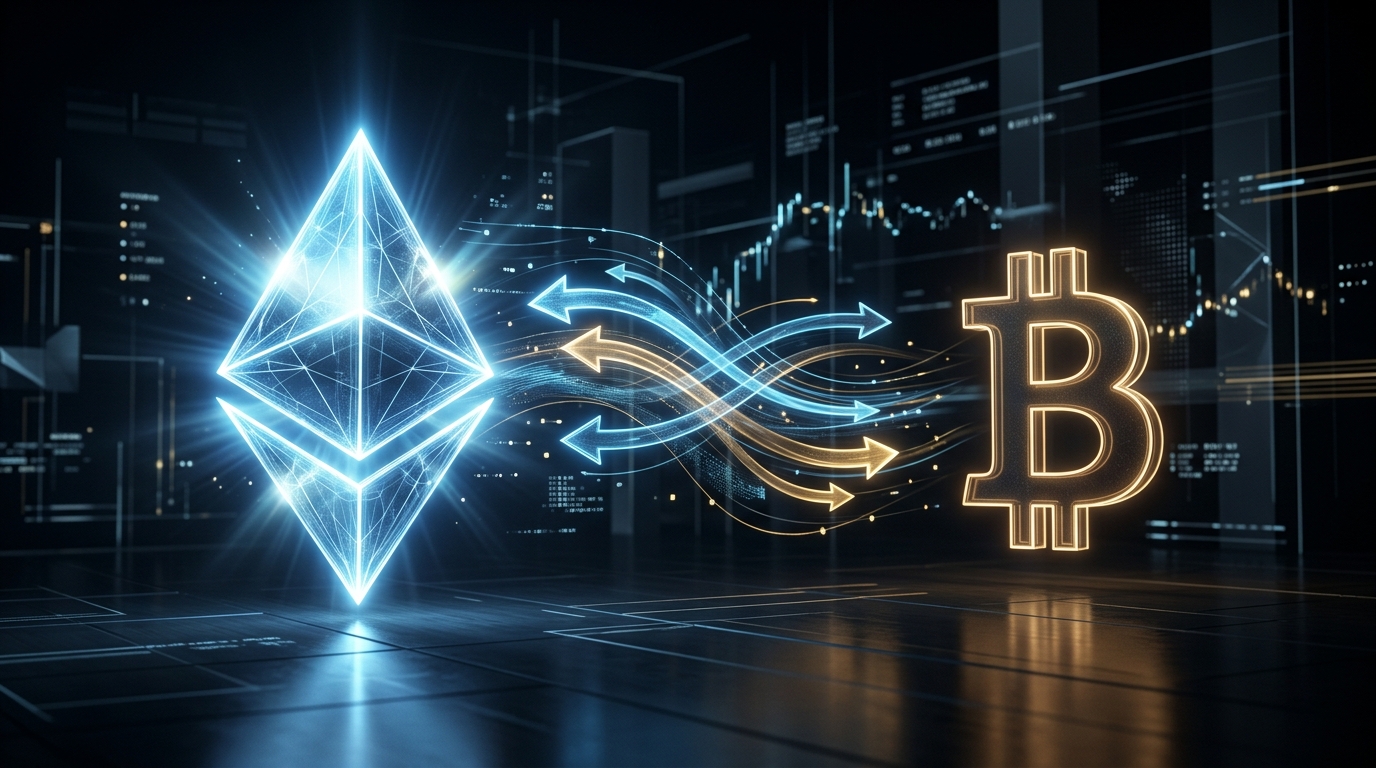 Фонды на Ethereum вторую неделю подряд опережают биткоин по притокам