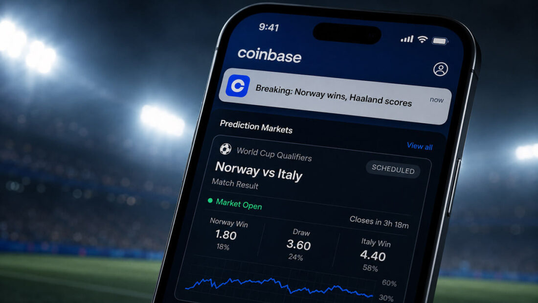 Ошибка Coinbase на Чемпионате мира показывает, что рынки прогнозов все еще имеют проблему с доказательством. Фото.