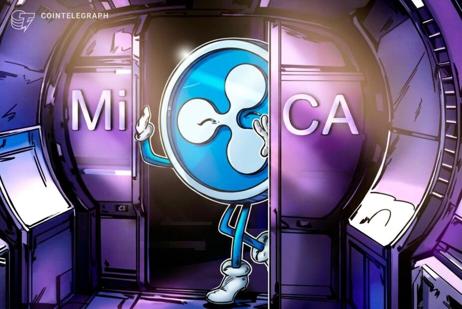 Ripple получила полную лицензию MiCA для крипто-услуг по всей Европе. Фото.