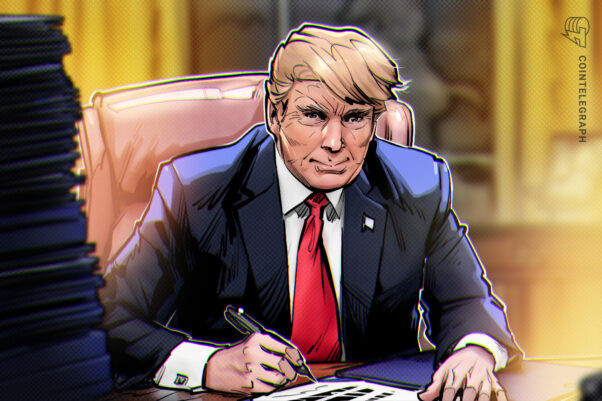 US Capitol building with digital asset regulation documents and Bitcoin symbol on a desk
