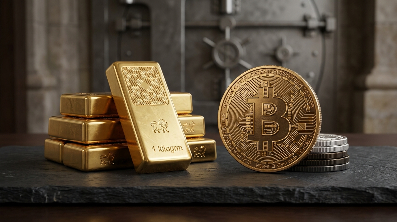 Золото и Биткоин собирают деньги на фоне ставки на обесценивание фиата