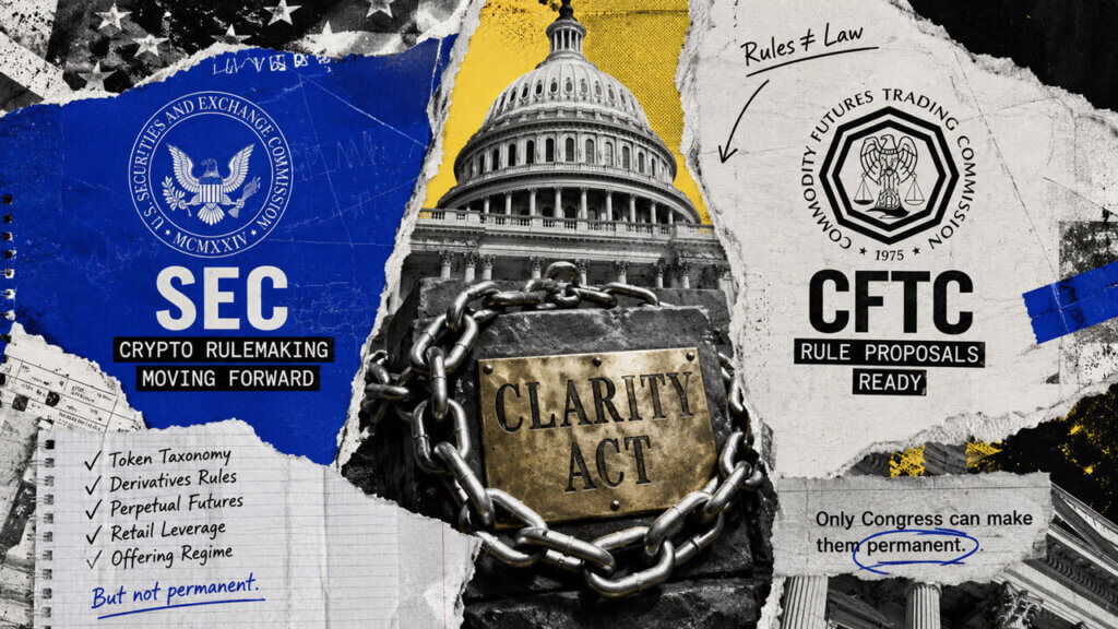 Оценки шансов CLARITY Act на принятие резко снизились с февральского пика